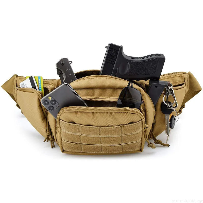 Stealth CarryMate: Tactical Waist Pouch