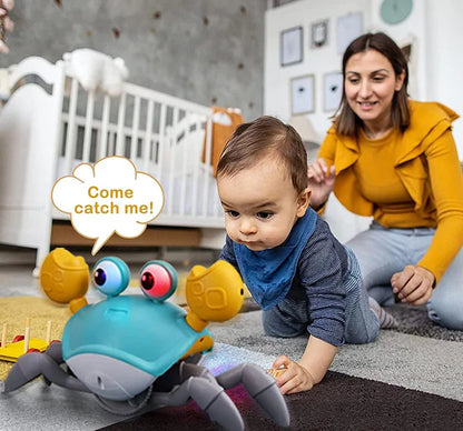 Wanderbuddy Crab: Your Baby's Crawling Companion!