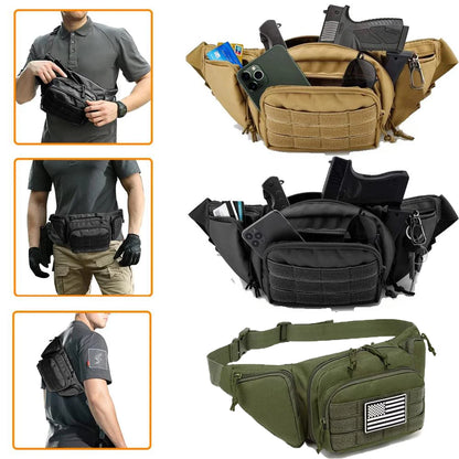 Stealth CarryMate: Tactical Waist Pouch