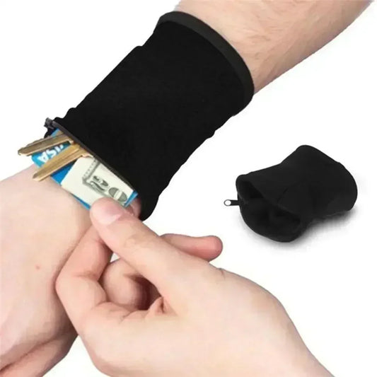 ZipSafe Wrist Pouch: Your On-the-Go Guard