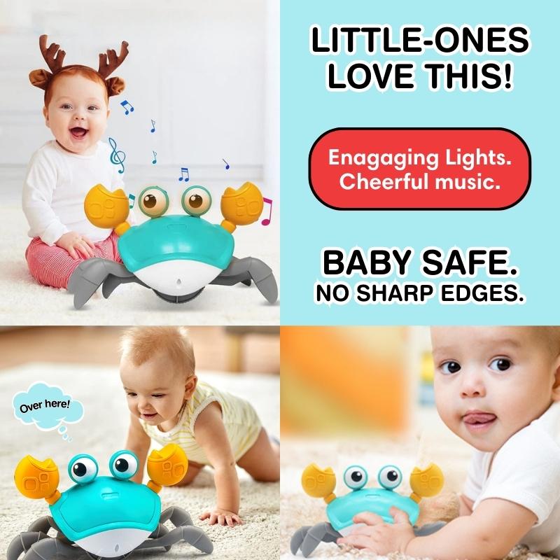 Wanderbuddy Crab: Your Baby's Crawling Companion!